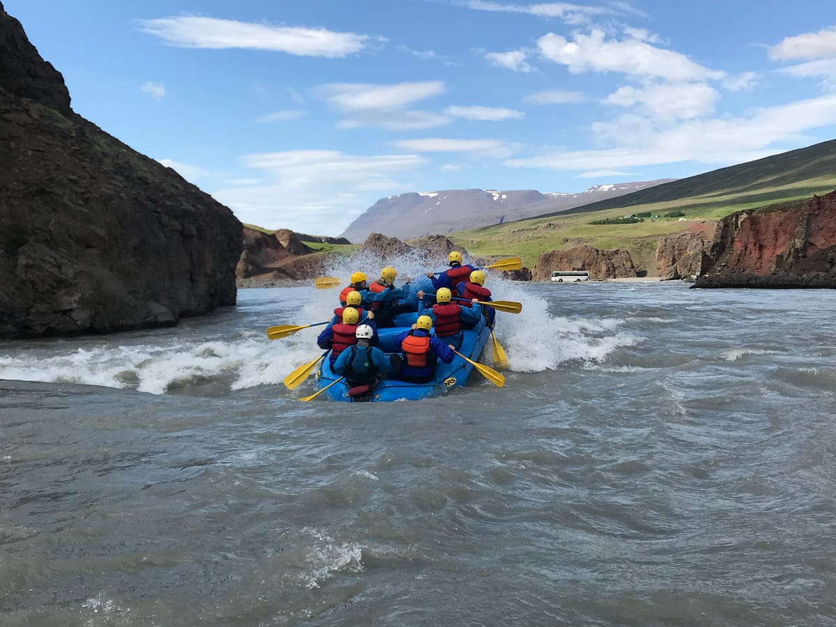 Bakkaflöt - River Rafting in Iceland — 2