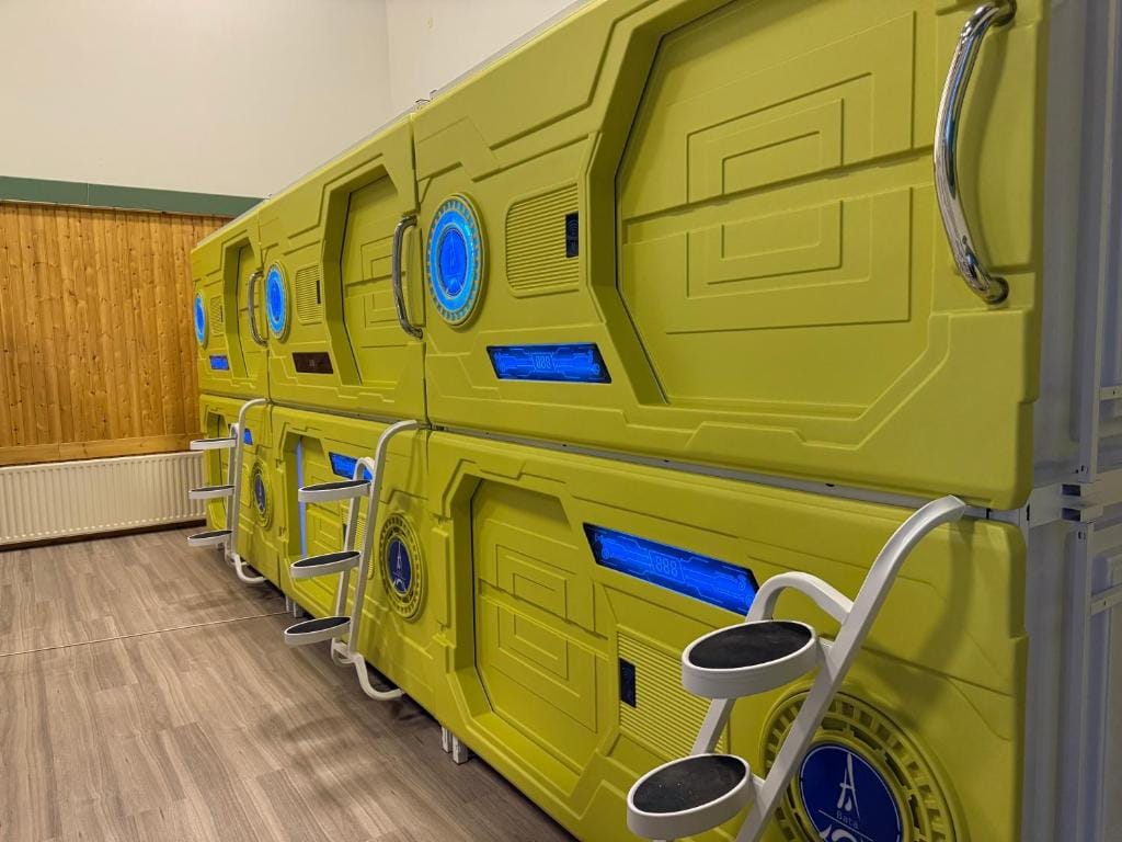 Space capsule Hostel Árblik by Welcome Iceland