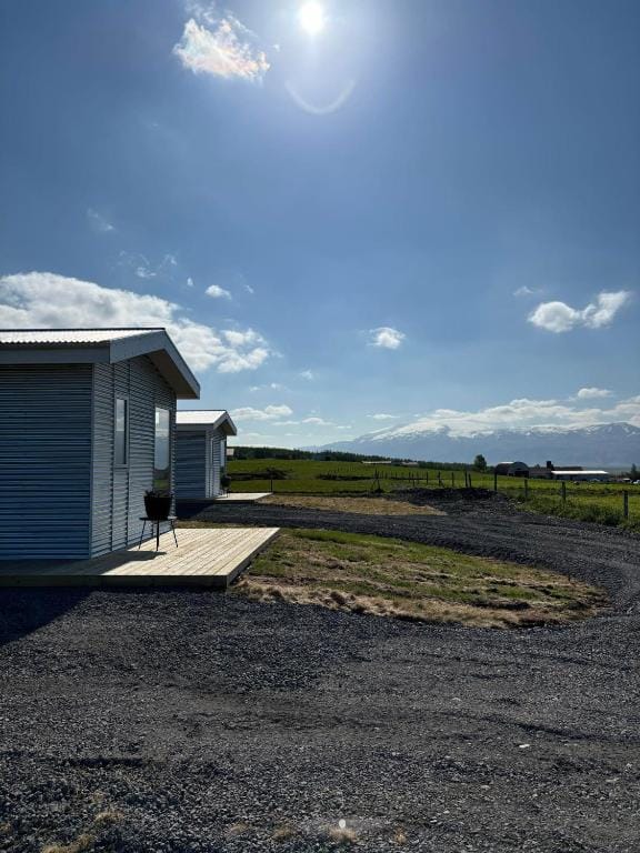 Country cottage with great view to the glacier, Eyjafjallajökull and Westman Islands — 1
