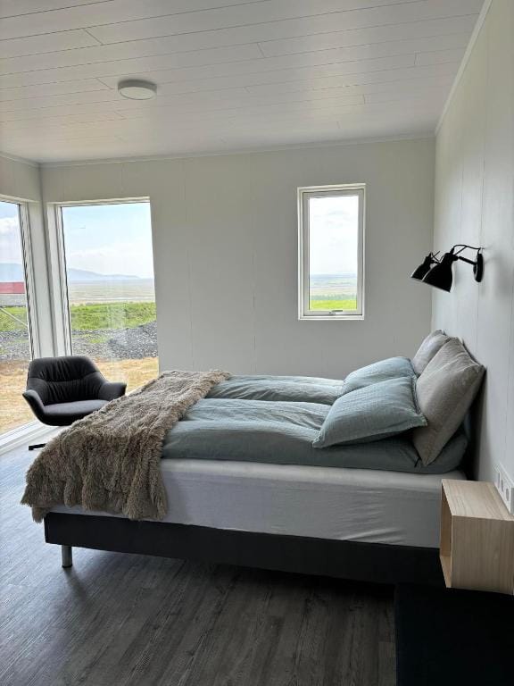 Country cottage with great view to the glacier, Eyjafjallajökull and Westman Islands — 2